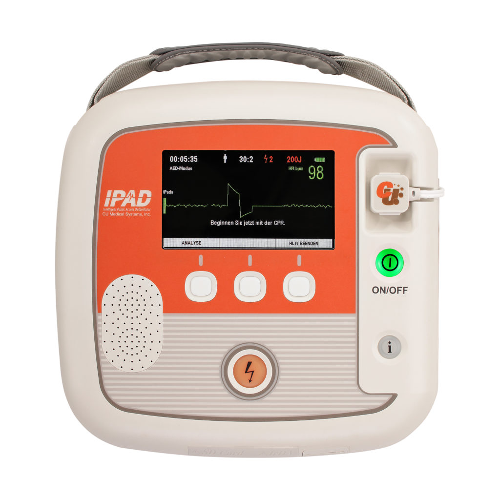 AED Erste Hilfe Reanimation Front Ansicht